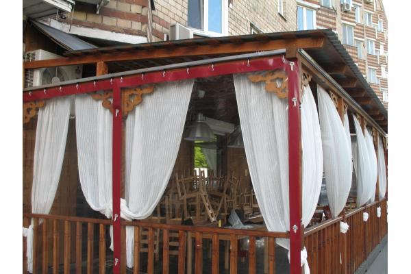  Мягкие окна для кафе  