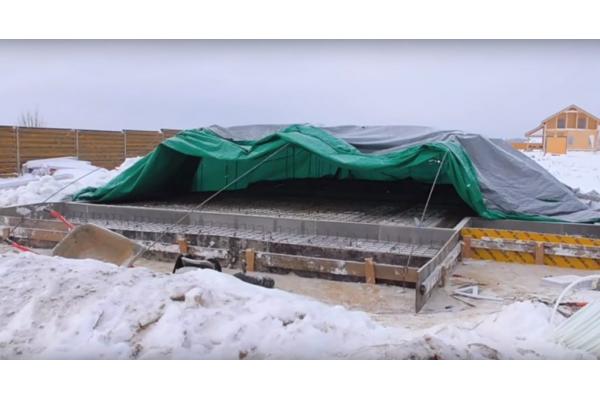  Тент строительный из Тарпаулина 180гр 